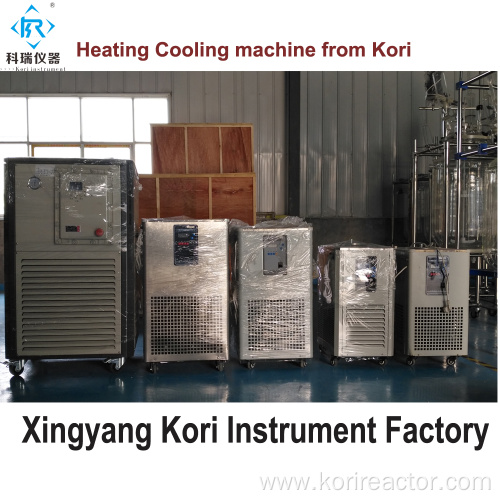 Laboratory heating cooling apparatus